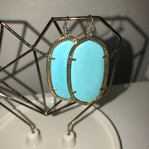 Kendra Scott Danielle Gold Statement Earrings